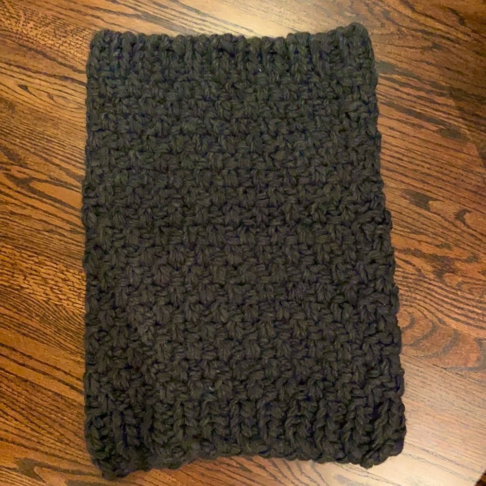 Heavy Knit Infinity Scarf